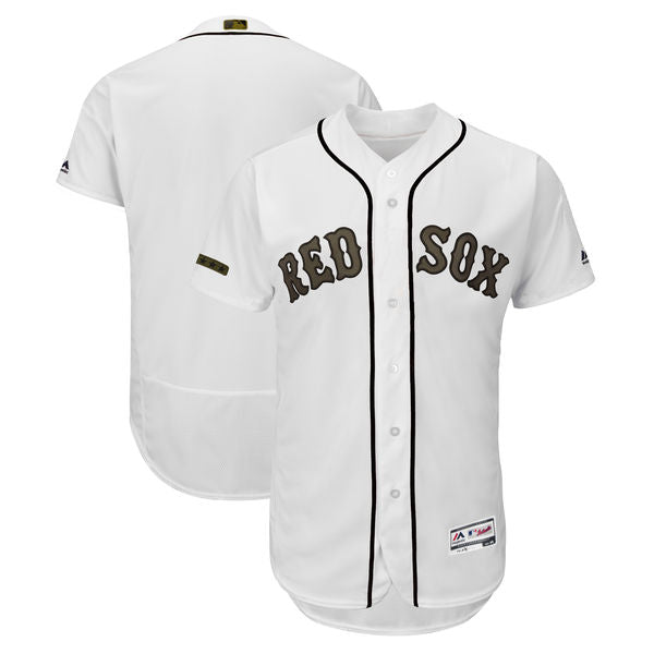 Custom Fan-Made White 2018 Boston Red Sox Baseball Jersey Boston Red Sox Red 2018 Baseball Jersey
