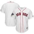 Custom Fan-Made White 2018 World Series Champions Boston Red Sox Baseball Jersey Boston Red Sox Red 2018 Baseball Jersey