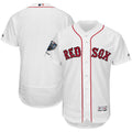 Custom Fan-Made White 2018 World Series Champions Boston Red Sox Baseball Jersey Boston Red Sox Red 2018 Baseball Jersey