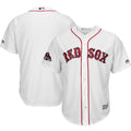 Custom Fan-Made White 2018 World Series Champions Boston Red Sox Baseball Jersey Boston Red Sox Red 2018 Baseball Jersey