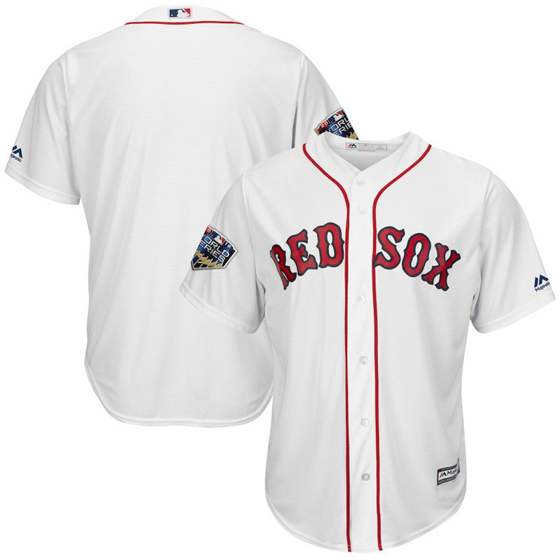 Custom Fan-Made White 2018 Boston Red Sox Baseball Jersey Boston Red Sox Red 2018 Baseball Jersey