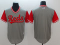 Custom Fan-Made Gray 2018 Cincinnati Reds Baseball Jersey Cincinnati Reds Grey 2018 Baseball Jersey