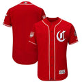 Custom Fan-Made Spring Training Scarlet 2019 Cincinnati Reds Baseball Jersey Cincinnati Reds 2019 Baseball Jersey