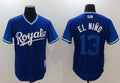 Custom Fan-Made Salvador Perez El Nino Kansas City Royals #13 2017 Baseball Jersey