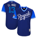 Custom Fan-Made Salvador Perez El Nino Kansas City Royals #13 2018 Baseball Jersey