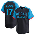 S.Francisco Giants National League #17 Heliot Ramos Player Navy Limited All-Star Game Baseball Jerseys