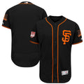 Custom Fan-Made Spring Training Black 2019 San Francisco Giants Baseball Jersey San Francisco Giants Black 2019 Baseball Jersey