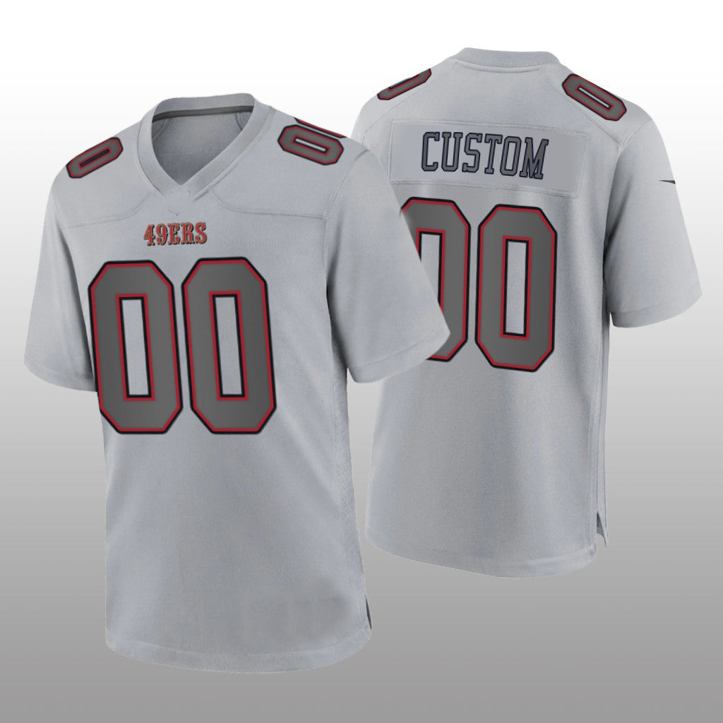 Custom gray football jersey | GameDay Jerseys