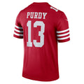 SF.49ers #13 Brock Purdy Scarlet Team Legend Stitched American Football Jerseys