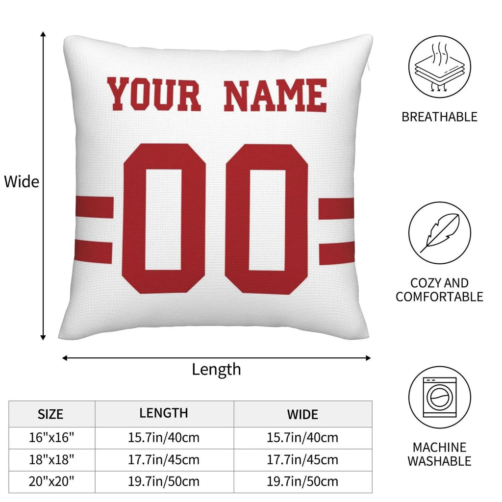 Custom football jersey side view | GameDay Jerseys