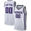 Custom S.Kings Swingman  Custom Jersey Association Edition White Stitched Basketball Jersey