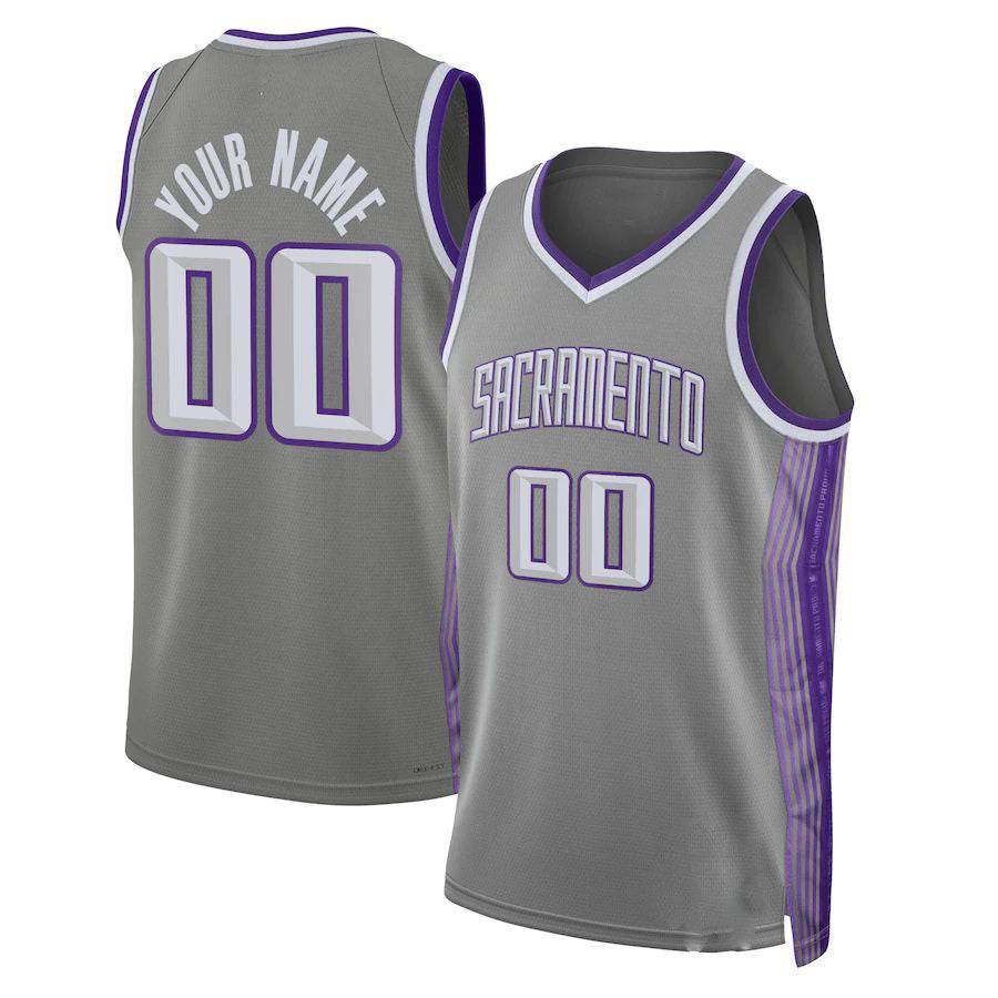 Custom gray basketball jersey | GameDay Jerseys