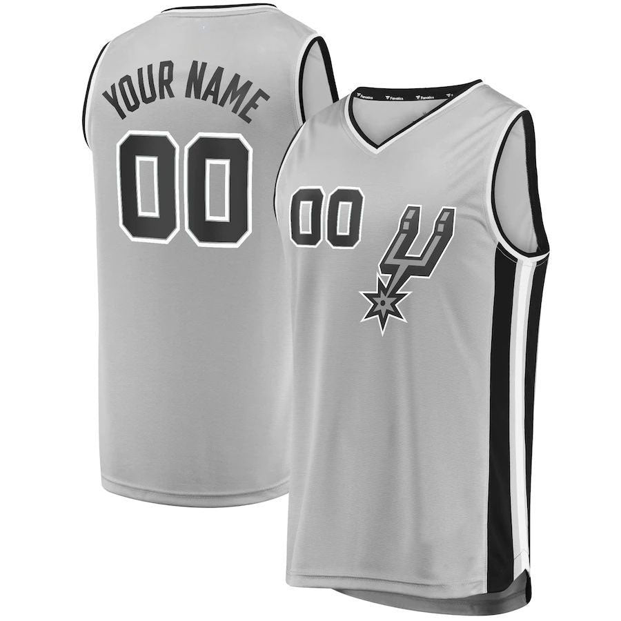 Custom silver basketball jersey | GameDay Jerseys