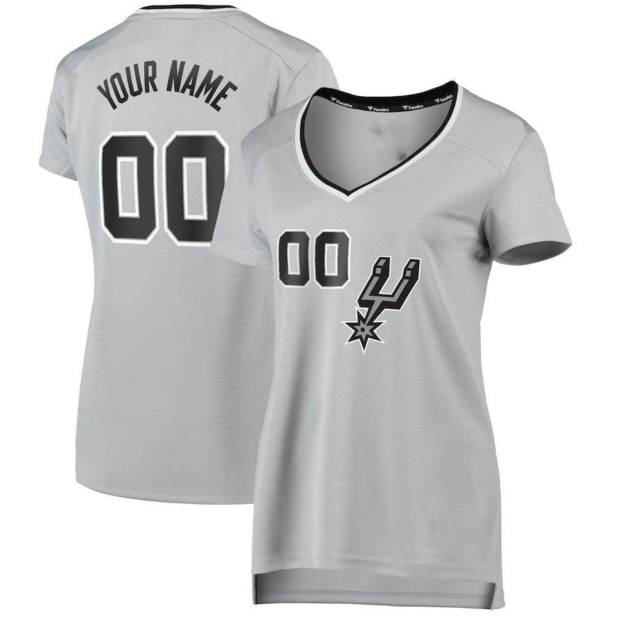 Custom silver basketball jersey | GameDay Jerseys