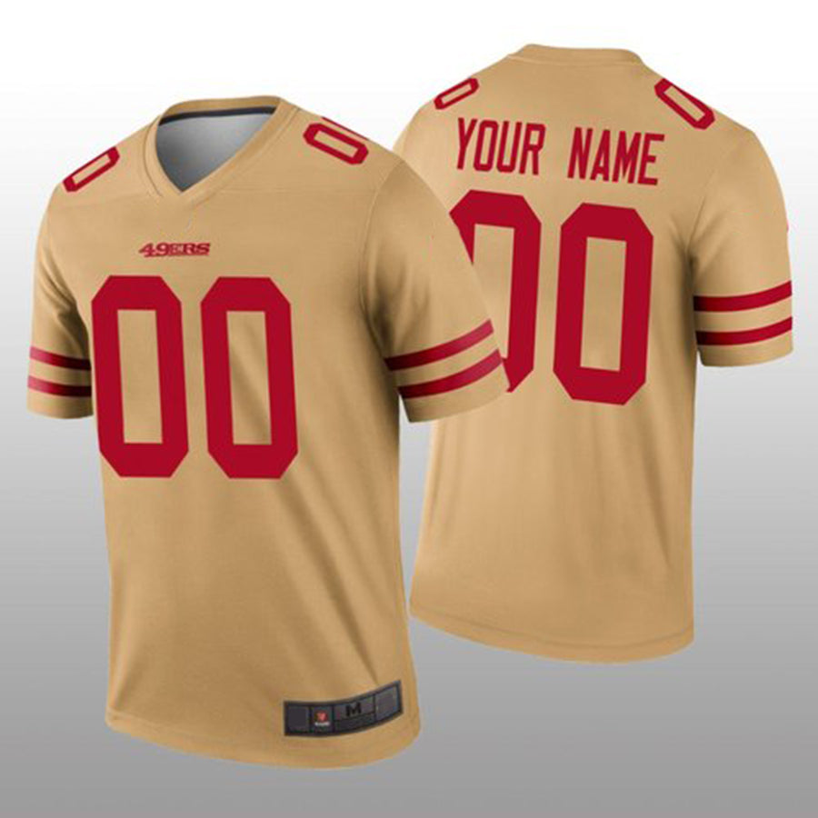 Custom gold football jersey | GameDay Jerseys