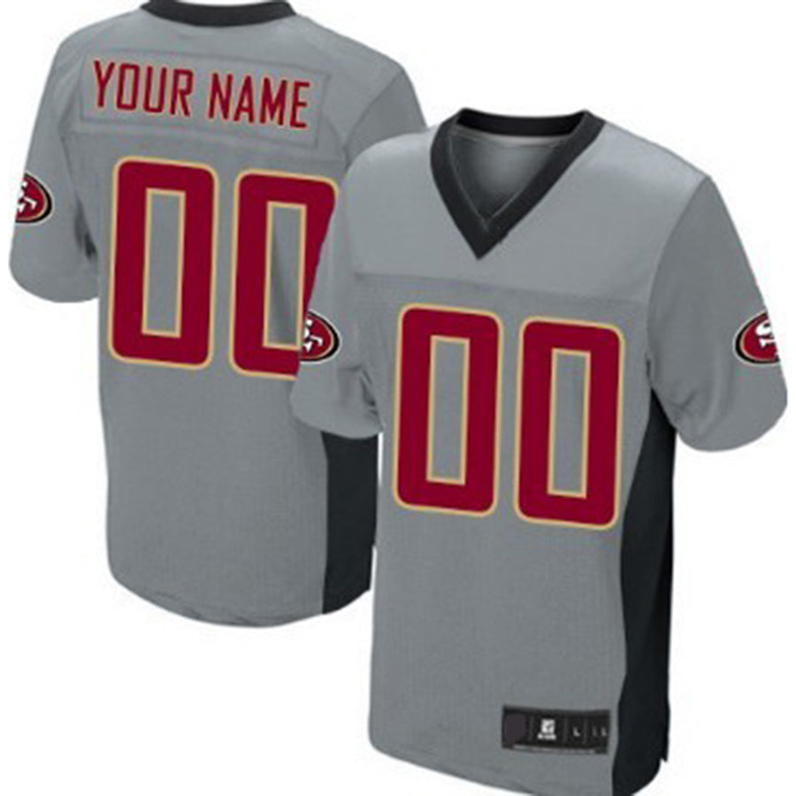 Custom gray football jersey | GameDay Jerseys