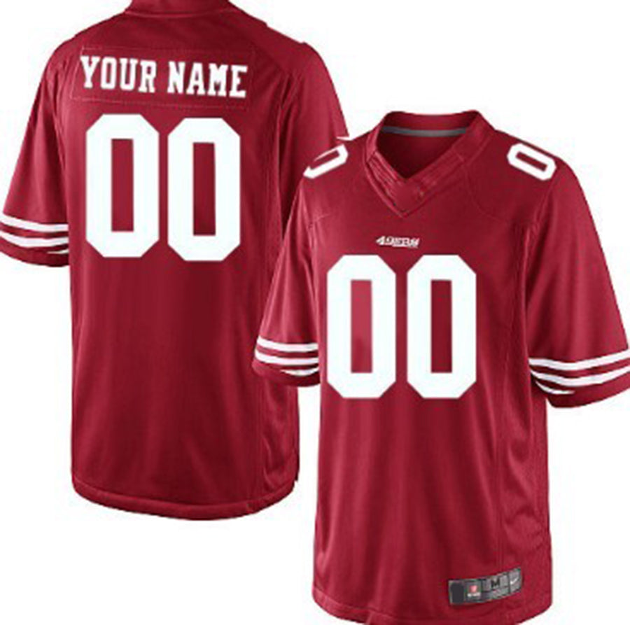 Custom red football jersey | GameDay Jerseys