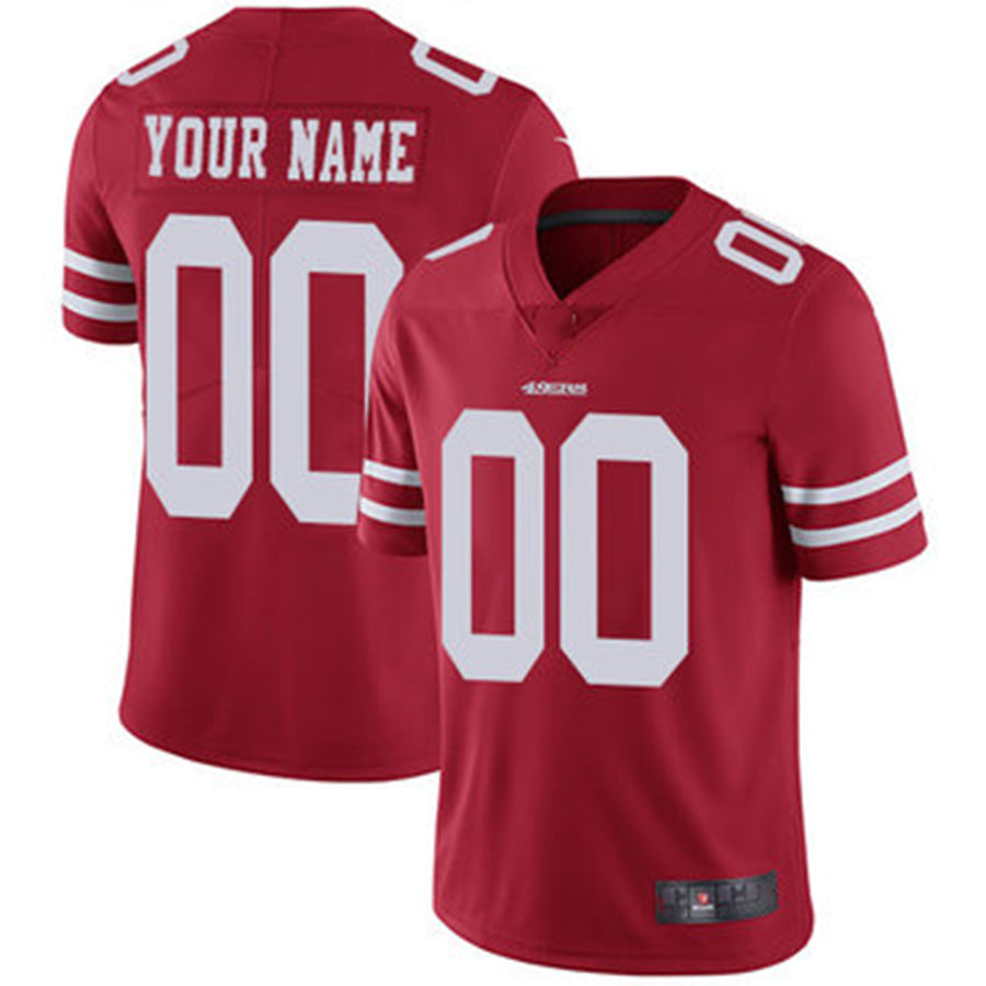Custom red football jersey | GameDay Jerseys