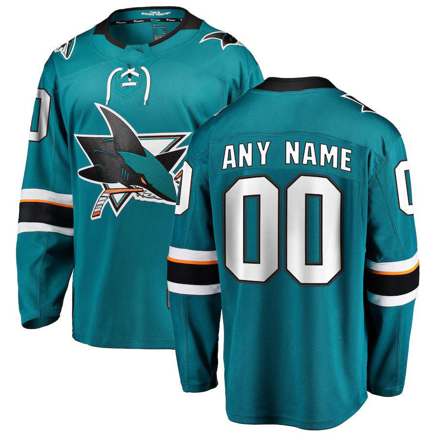 Custom teal hockey jersey #22 | GameDay Jerseys