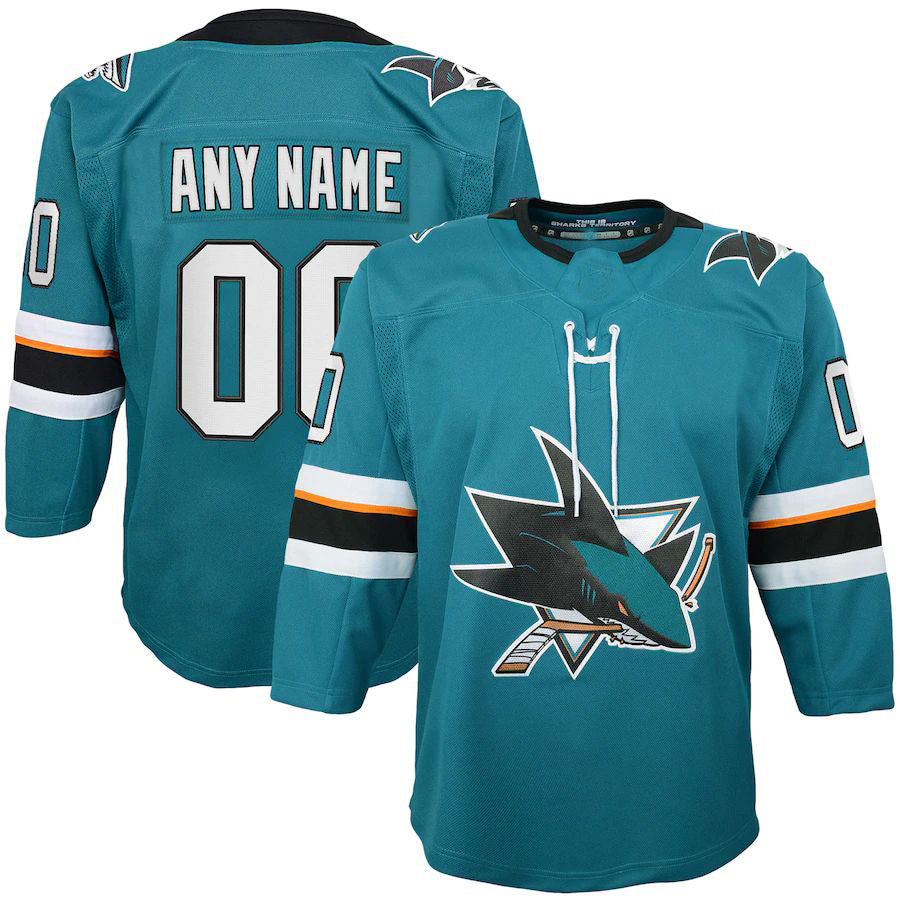 Custom teal hockey jersey #20 | GameDay Jerseys
