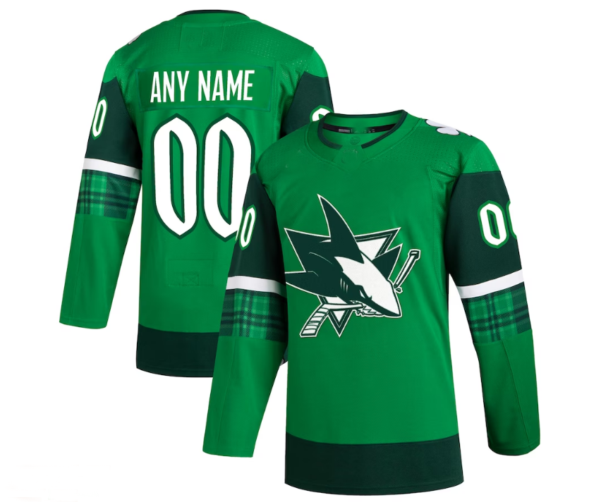 Custom green hockey jersey | GameDay Jerseys