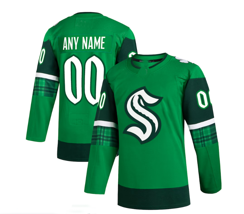 Custom green hockey jersey | GameDay Jerseys