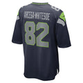 S.Seahawks #82 J.J. Arcega-Whiteside College Navy Game Player Jersey Stitched American Football Jerseys