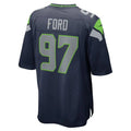 S.Seahawks #97 Poona Ford College Navy Game Jersey Stitched American Football Jerseys