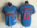 Custom Fan-Made Matt Carpenter St. Louis Cardinals #13 Throwback Baseball Jersey