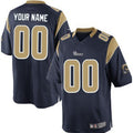 Custom navy football jersey | GameDay Jerseys