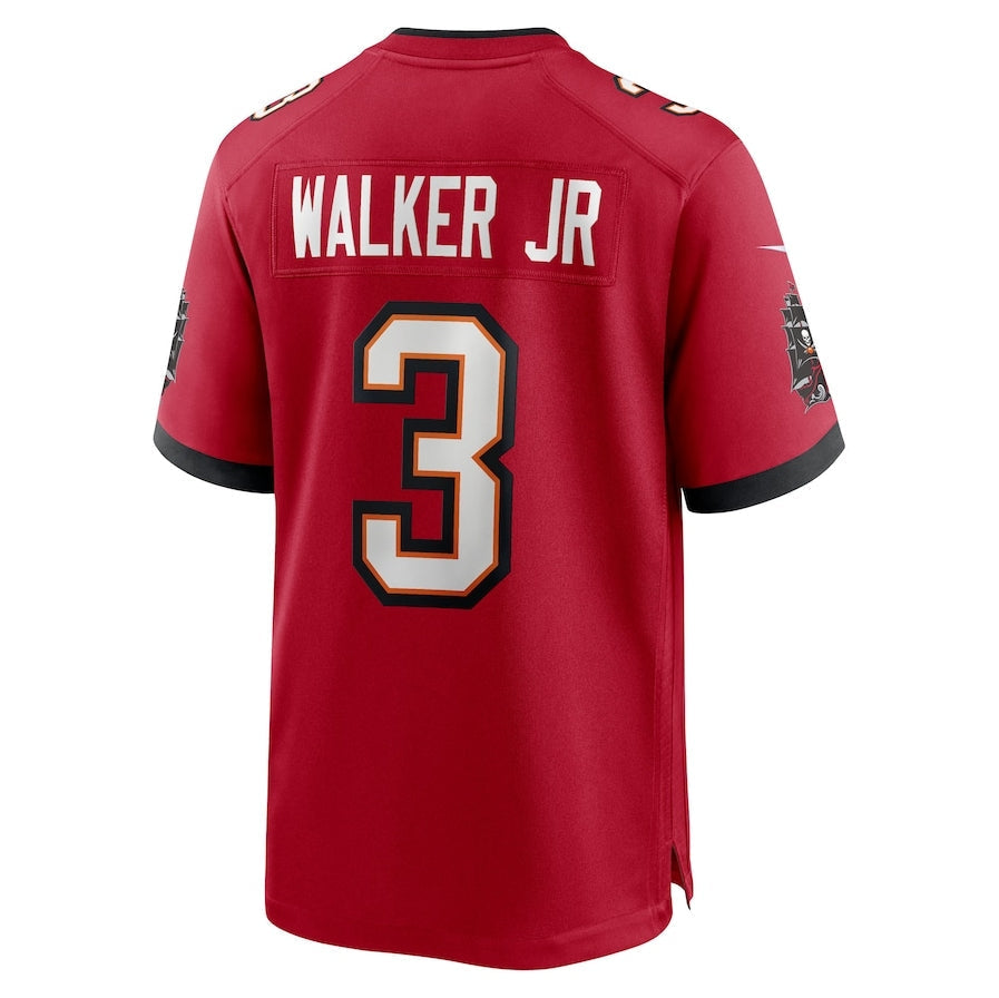TB.Buccaneers #3 Anthony Walker Jr. Red Team Game Stitched American Football Jerseys