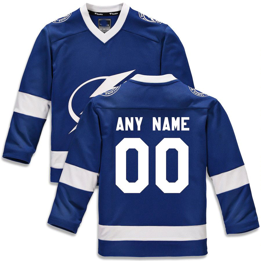 Custom blue hockey jersey | GameDay Jerseys