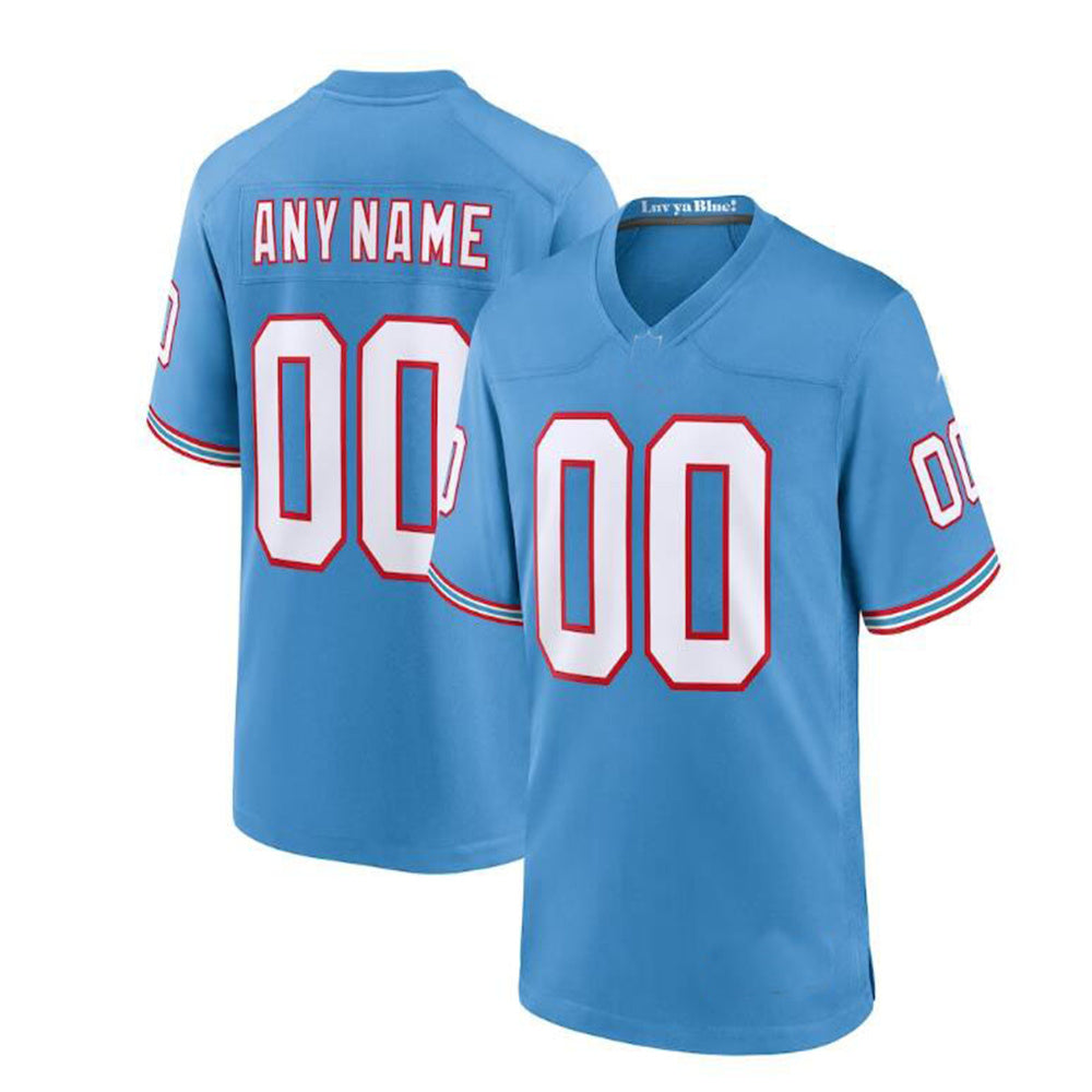 Custom blue football jersey | GameDay Jerseys