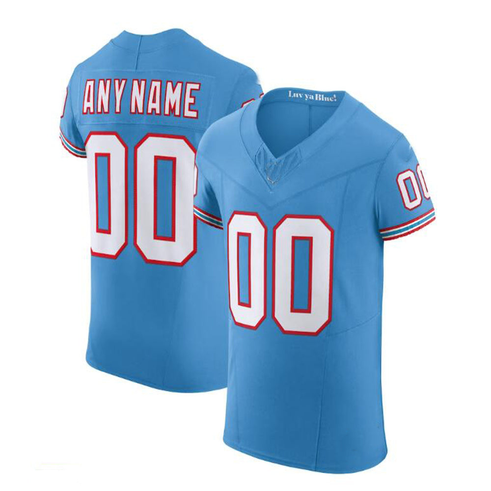 Custom blue football jersey | GameDay Jerseys