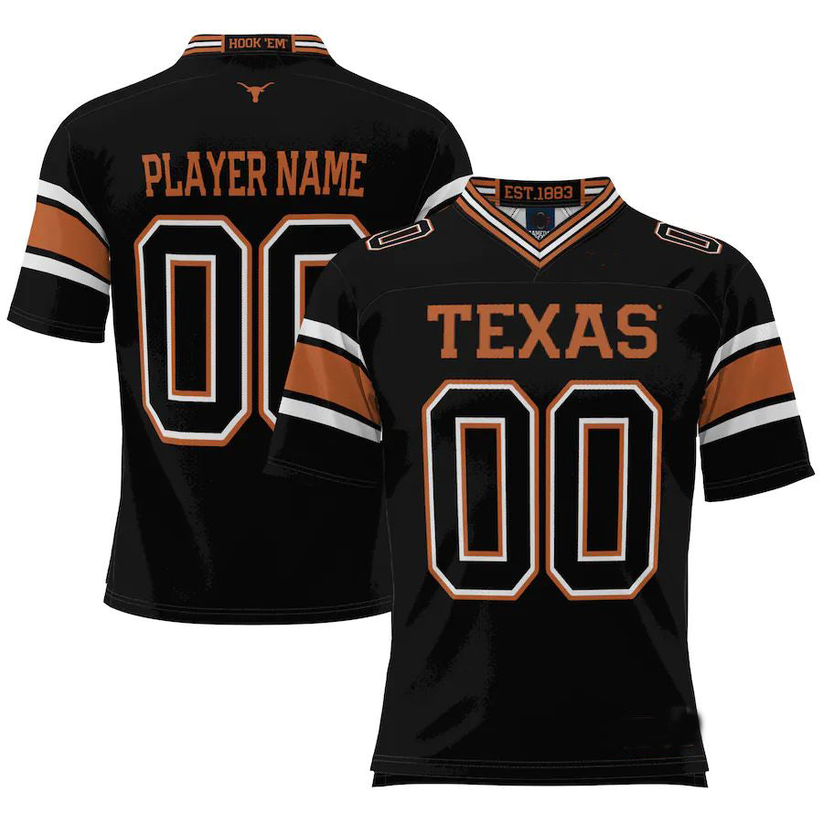 Custom black football jersey | GameDay Jerseys