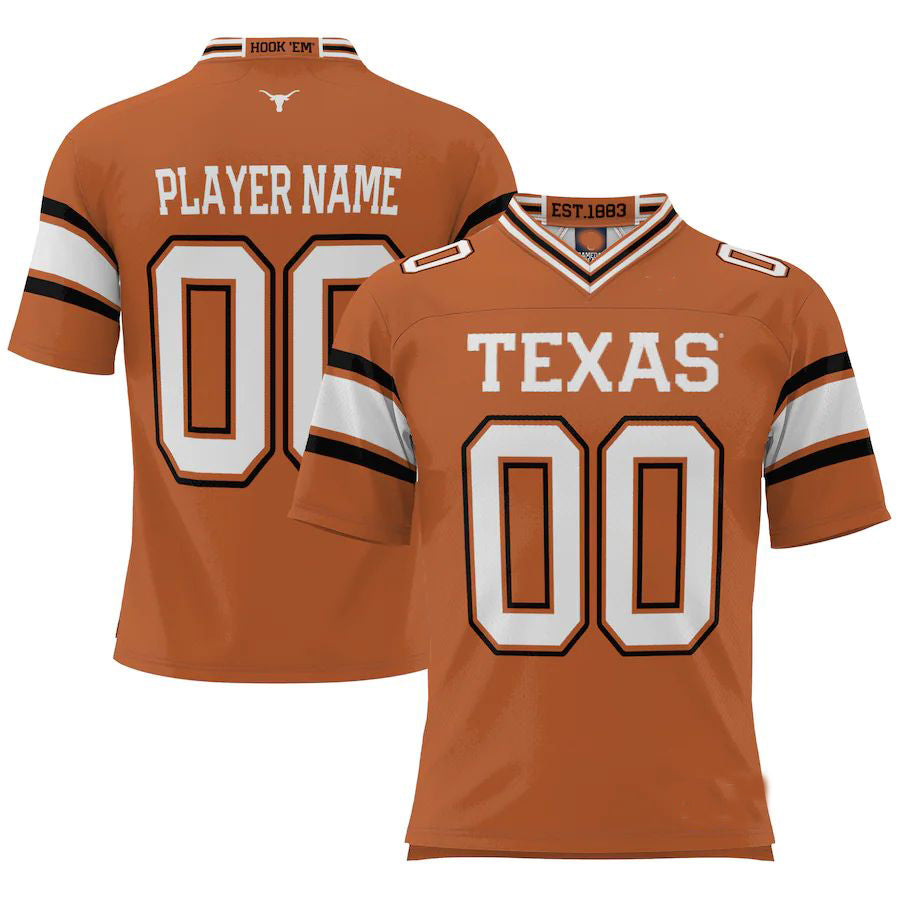 Custom orange football jersey | GameDay Jerseys
