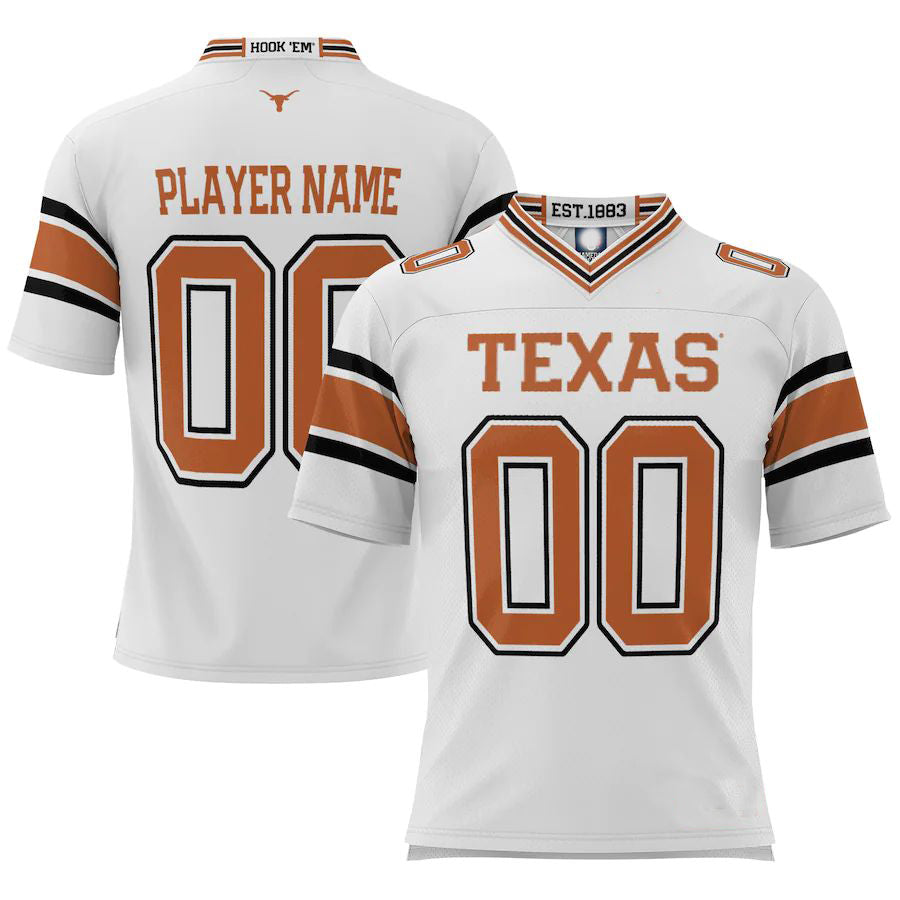 Custom white football jersey | GameDay Jerseys