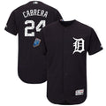 Custom Fan-Made Miguel Cabrera Spring Training Detroit Tigers #24 Navy 2018 Baseball Jersey