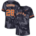 Custom Fan-Made Niko Goodrum Camo Detroit Tigers #28 Baseball Jersey