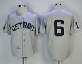 Custom Fan-Made Al Kaline Detroit Tigers #6 Grey 1968 Baseball Jersey