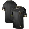 Custom Fan-Made Black Detroit Tigers Baseball Jersey Detroit Tigers Black Baseball Jersey