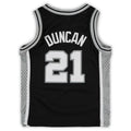 S.Antonio Spurs #21 Tim Duncan Mitchell & Ness Preschool 1998-1999 Hardwood Classics Throwback Team Jersey Black Stitched American Basketball Jersey