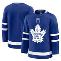 T.Maple Leafs Fanatics Home Premium Jersey - Blue Stitched American Hockey Jerseys