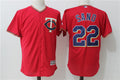 Custom Fan-Made Miguel Sano Minnesota Twins #22 Red Baseball Jersey