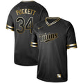 Custom Fan-Made Kirby Puckett Minnesota Twins #34 Black Baseball Jersey