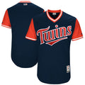 Custom Fan-Made Navy 2017 Minnesota Twins Baseball Jersey Minnesota Twins Navy 2017 Baseball Jersey