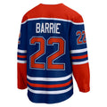 E.Oilers #22 Tyson Barrie Fanatics Branded Home Breakaway Player Jersey Royal Stitched American Hockey Jerseys