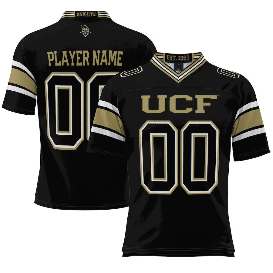 Custom black football jersey | GameDay Jerseys