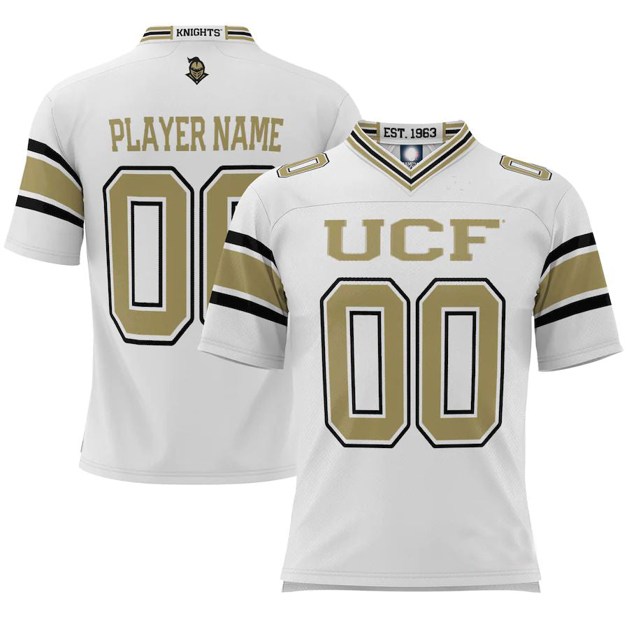 Custom white football jersey | GameDay Jerseys