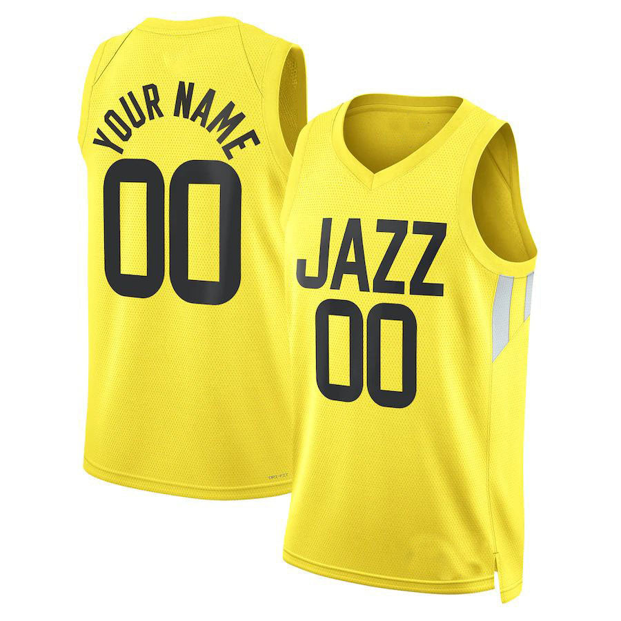Custom yellow basketball jersey #23 | GameDay Jerseys